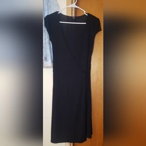 Gap Black Wrap Dress, Women's size S